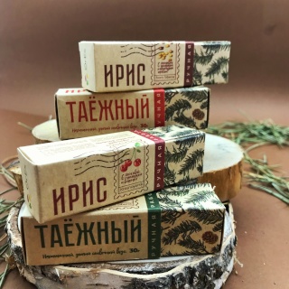 Фото Таежный ирис с сосновой шишкой и кедровым орехом 30 грамм